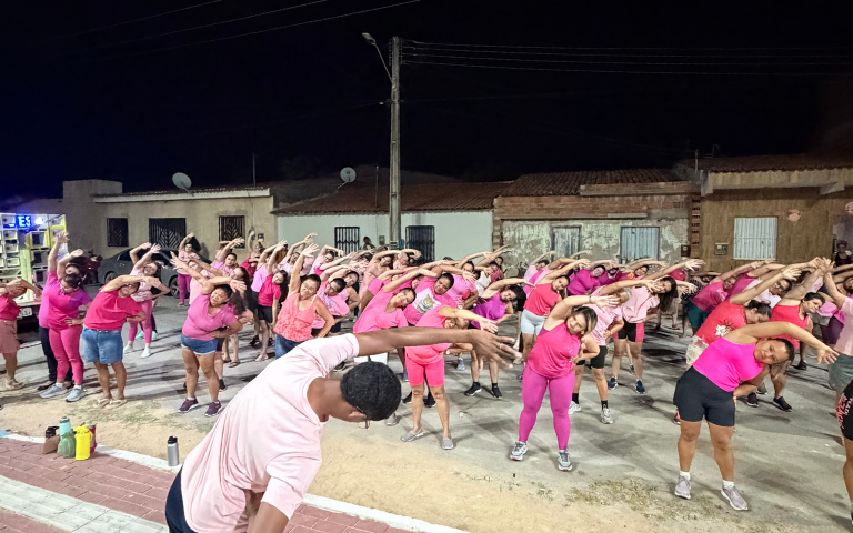 Outubro Rosa mobiliza ações de prevenção e valorização da saúde da mulher em Pacujá