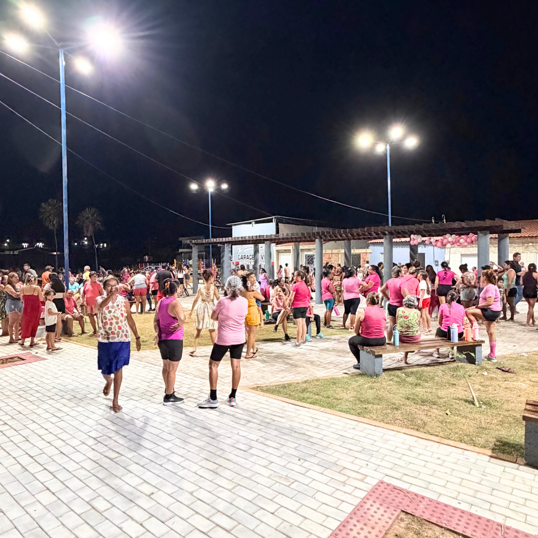 Outubro Rosa mobiliza ações de prevenção e valorização da saúde da mulher em Pacujá